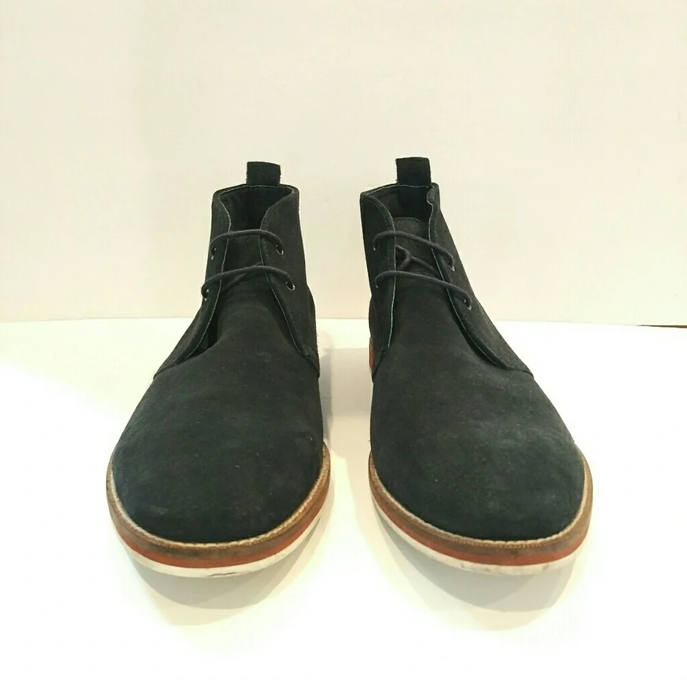 Banana republic Mens blue suede chukka desert boots Size 10.5